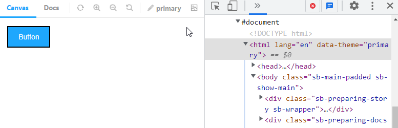Creating a theme switcher addon for storybook